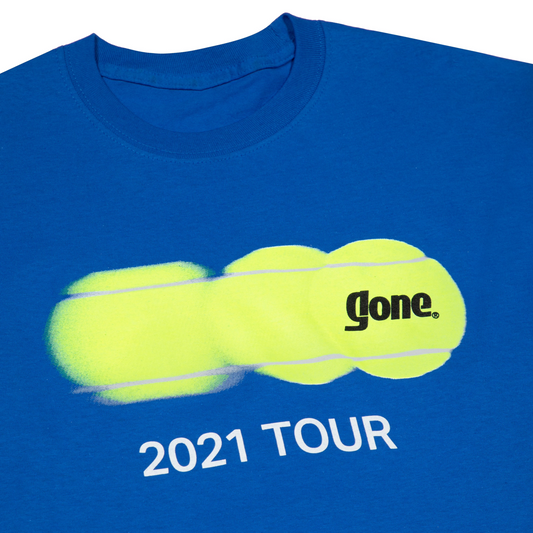 Long Sleeve Tennis T-Shirt - Blue